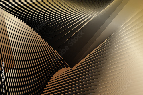 Gold metallic effect background.