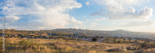 トルコ カッパドキアのギョレメ国立公園の風景