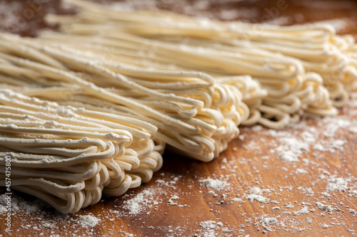 うどんの麺 photo