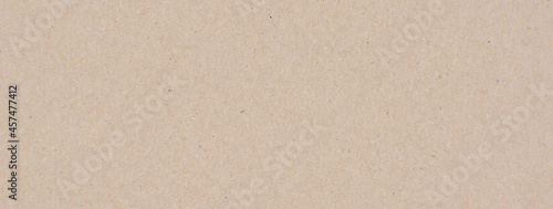 brown kraft paper texture background panorama for design or write text