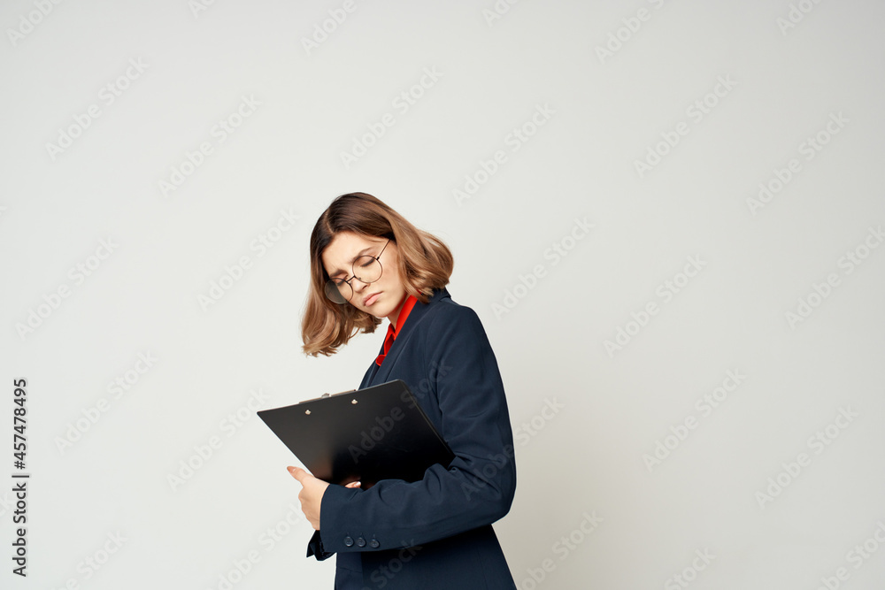 manager posing office work Studio Professional manager posing office work Studio Professional