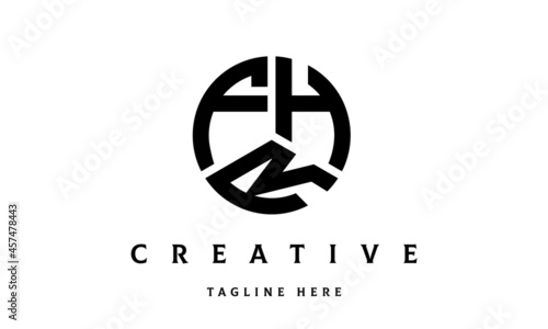 FHR creative circle three letter logo