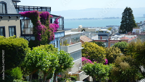 Lombard Street in San Francisco, Kalifornien