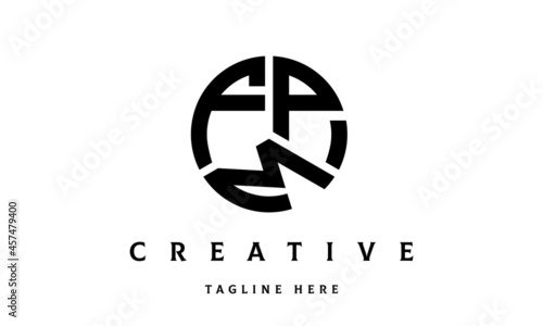 FPM creative circle three letter logo