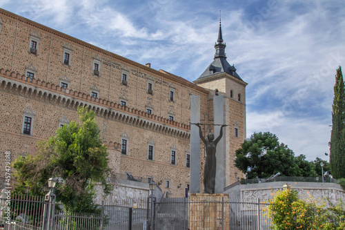 Alcazar of Toledo, historical monument of the city