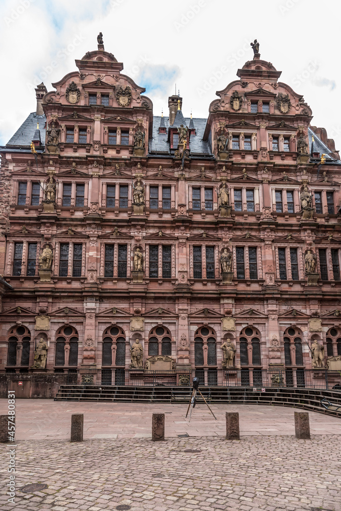 Obraz premium Heidelberg, Germany. Friedrichsbau building, 1607