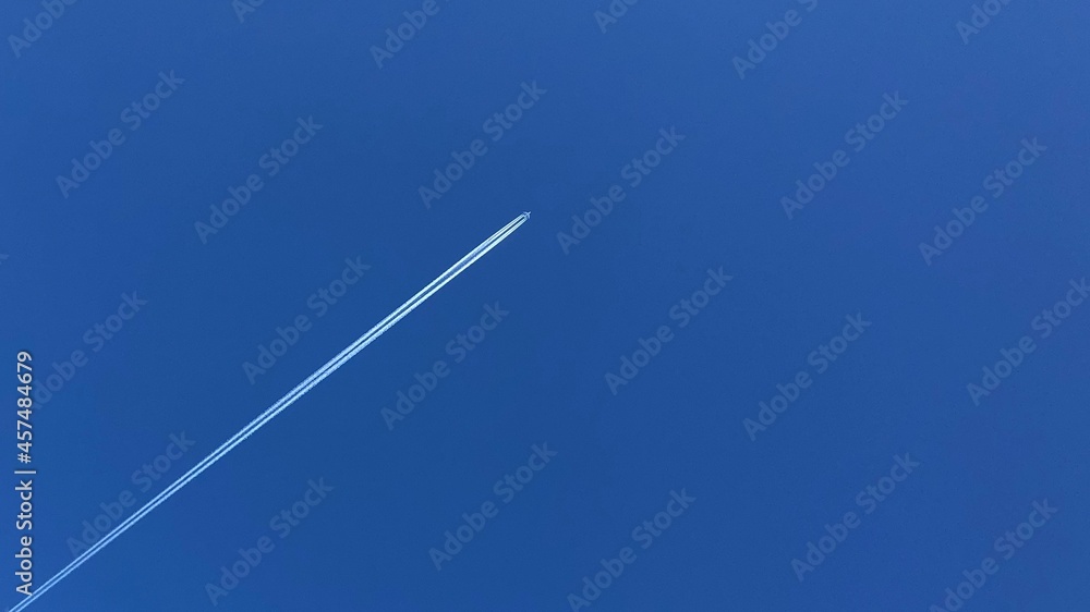 airplane in the sky airplane in the sky