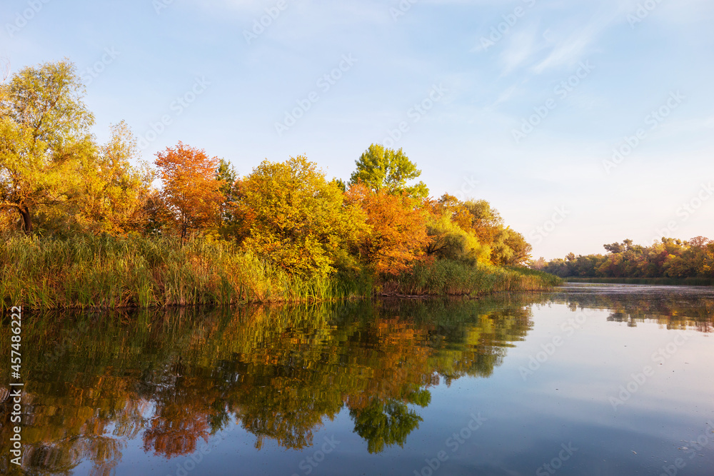 Autumn lake