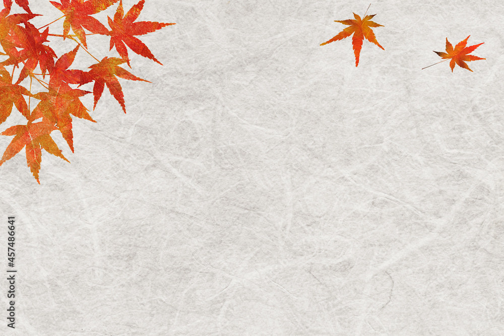 雲竜紙 和紙背景 紅葉の模様 長寿と結婚式 Stock Photo Adobe Stock 雲竜紙 和紙背景 紅葉の模様 長寿と結婚式 Stock Photo Adobe Stock