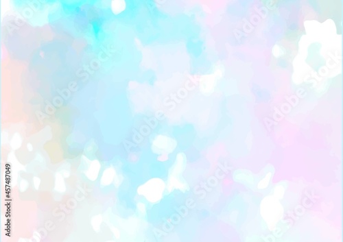 キラキラ水色のテクスチャ背景
