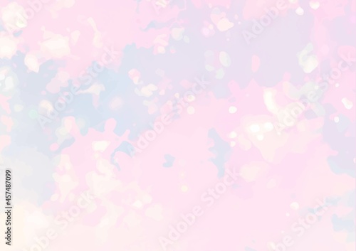Fototapeta Naklejka Na Ścianę i Meble -  ピンク色と紫色の水彩テクスチャ背景
