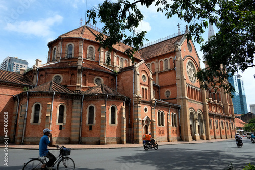 Notre Dame Cathedral Saigon, Vietnam, Ho Chi Minh.