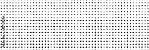 Vector modern optical texture of pop art. Abstract halftone wave dotted background. Futuristic twisted grunge pattern, dots, circles