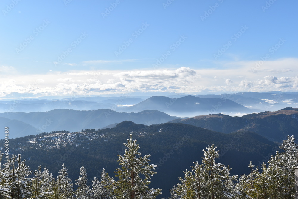 Beautiful view from mountain Tornik, Zlatibor. Beautiful place in Serbia.