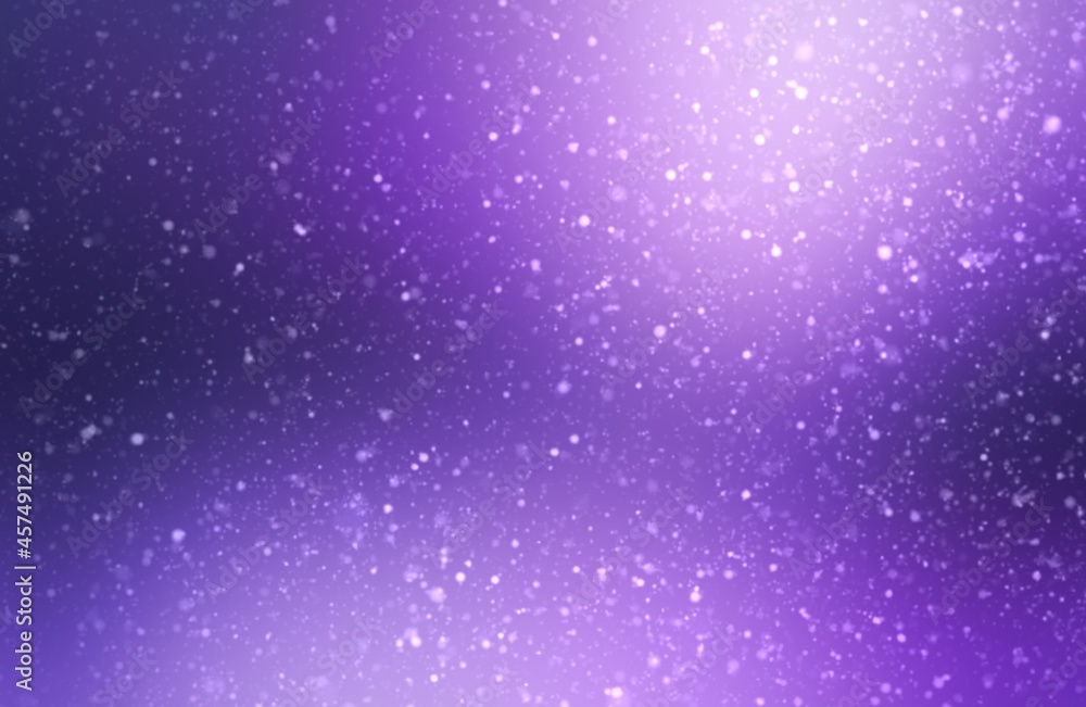 Winter night deep violet color blur background. Soft snowflakes texture. Winter night deep violet color blur background. Soft snowflakes texture.
