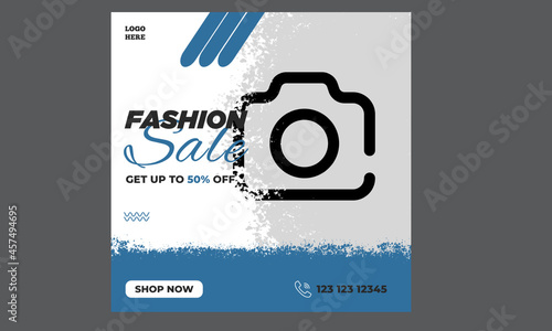 Fashion Sale Social Media Post Template