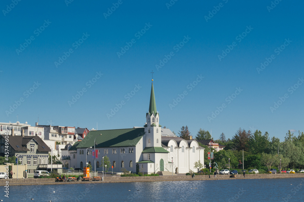 Fríkirkjan Church in Reykjavik, Iceland Fríkirkjan Church in Reykjavik, Iceland