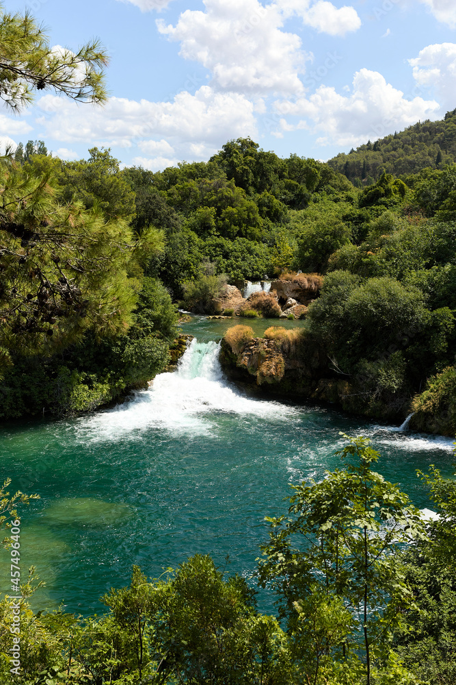 waterfall in Krka National Park