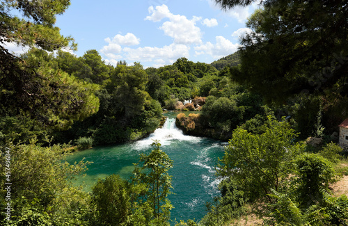 waterfall in Krka National Park