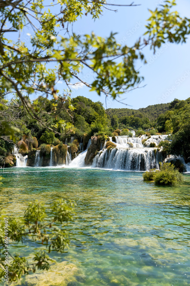 waterfall in Krka National Park