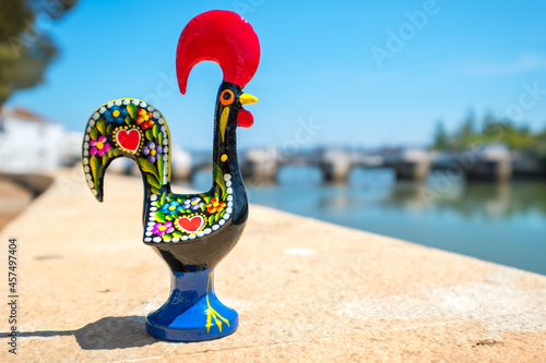 Rooster of Barcelos. Tavira, Portugal photo