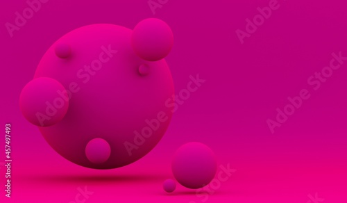 Abstract 3d render of compo...