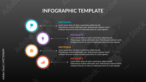 Foto Business Infographic template