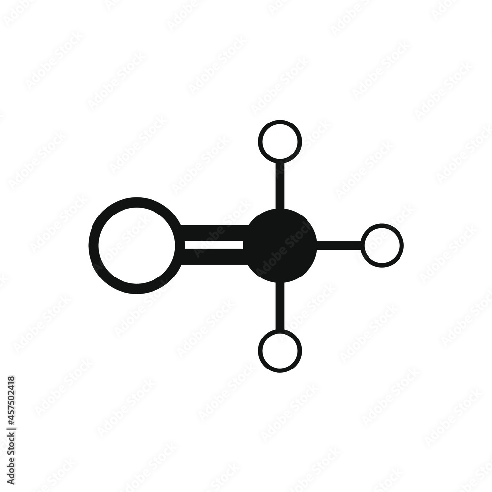 large and small circles connected by two stacked lines large and small circles connected by two stacked lines