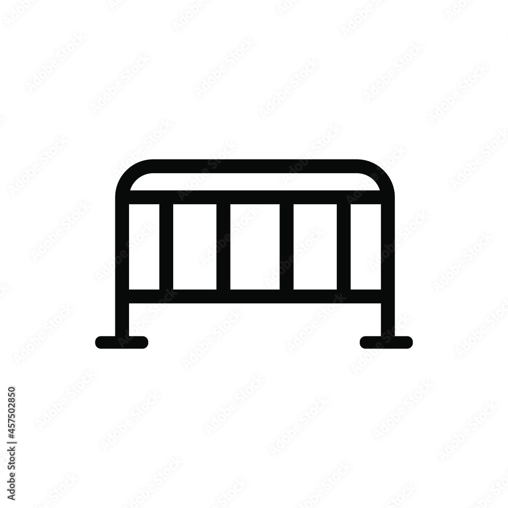 Fence icon vector. paling illustration sign. fencing symbol. hedge logo. Fence icon vector. paling illustration sign. fencing symbol. hedge logo.