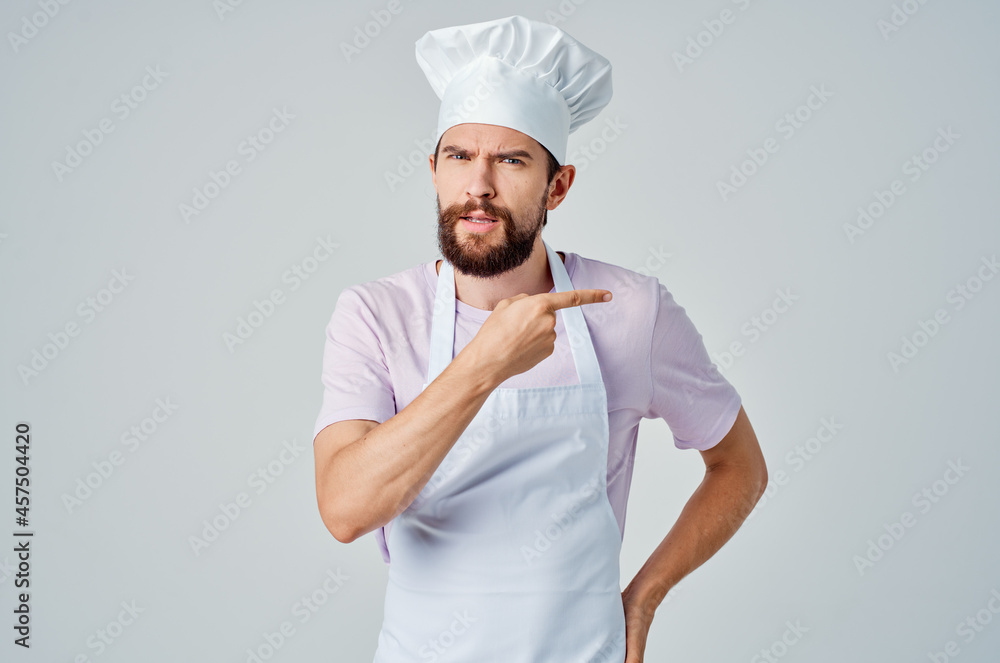 male chef in kitchen aprons cooking restaurants professionals male chef in kitchen aprons cooking restaurants professionals