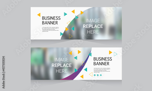 professional corporate business banner design