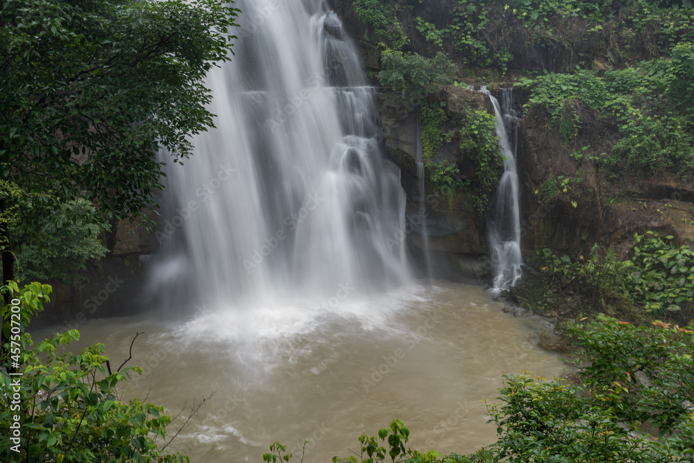 Fototapeta premium Rivers and waterfalls in the countryside