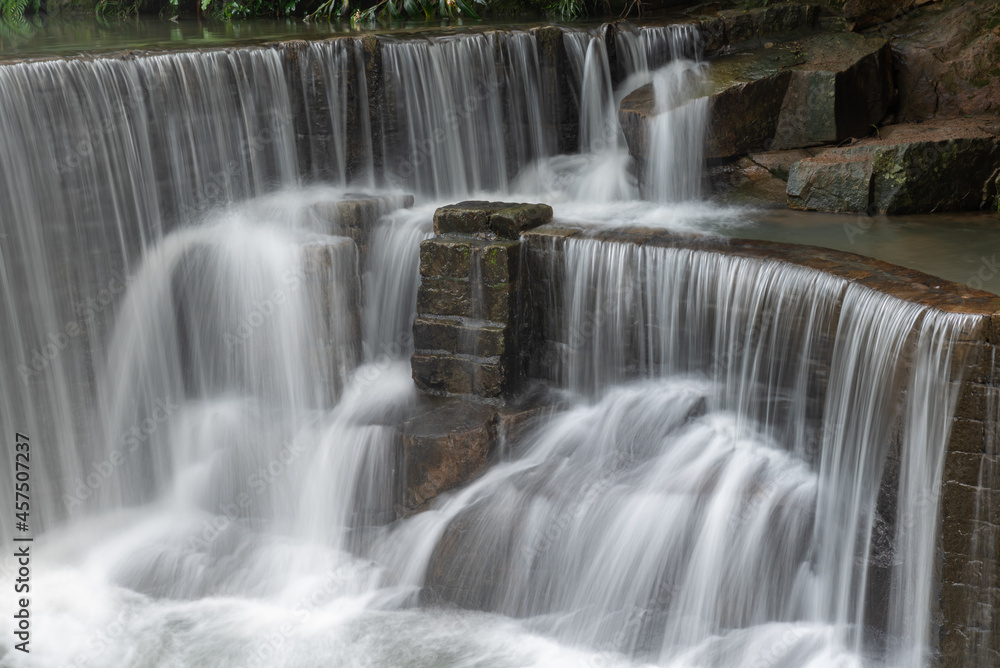 Rivers and waterfalls in the countryside Rivers and waterfalls in the countryside