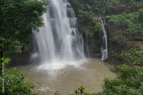 Rivers and waterfalls in the countryside