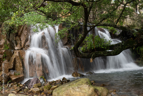 Fototapeta Naklejka Na Ścianę i Meble -  Rivers and waterfalls in the countryside
