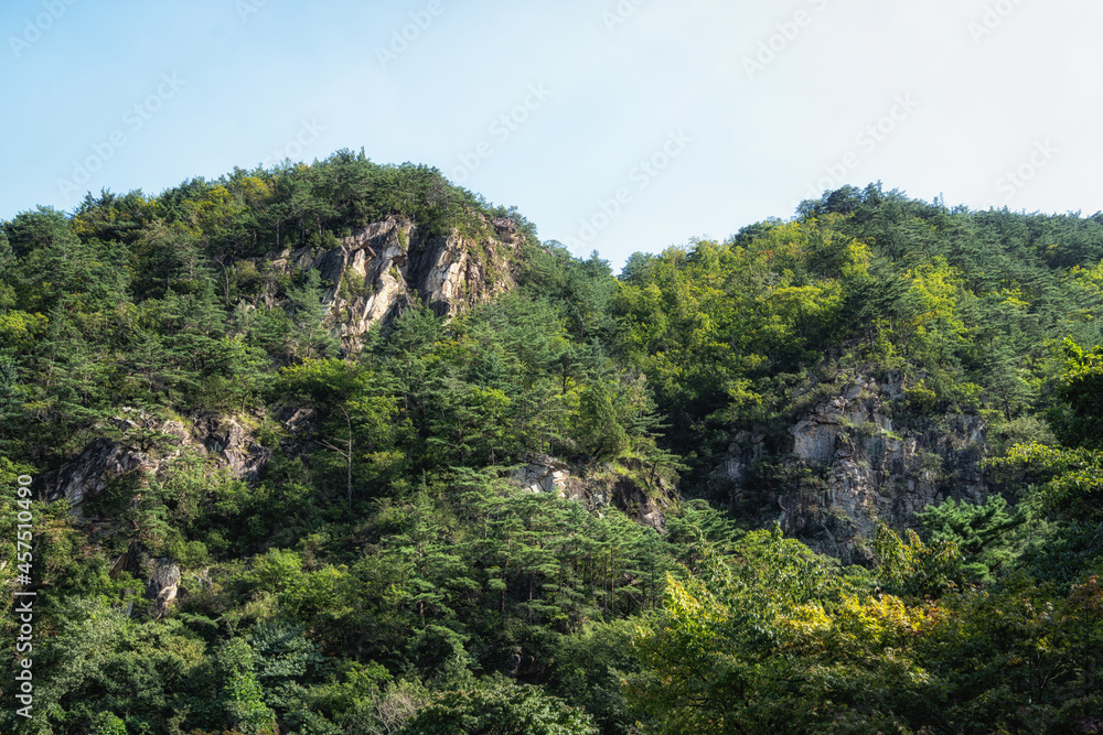 Mureung valley mountains