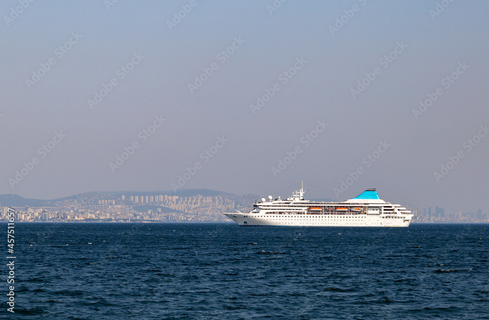 Cruise ship in Marmara sea