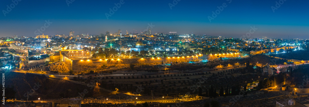 Temple Mount at Night