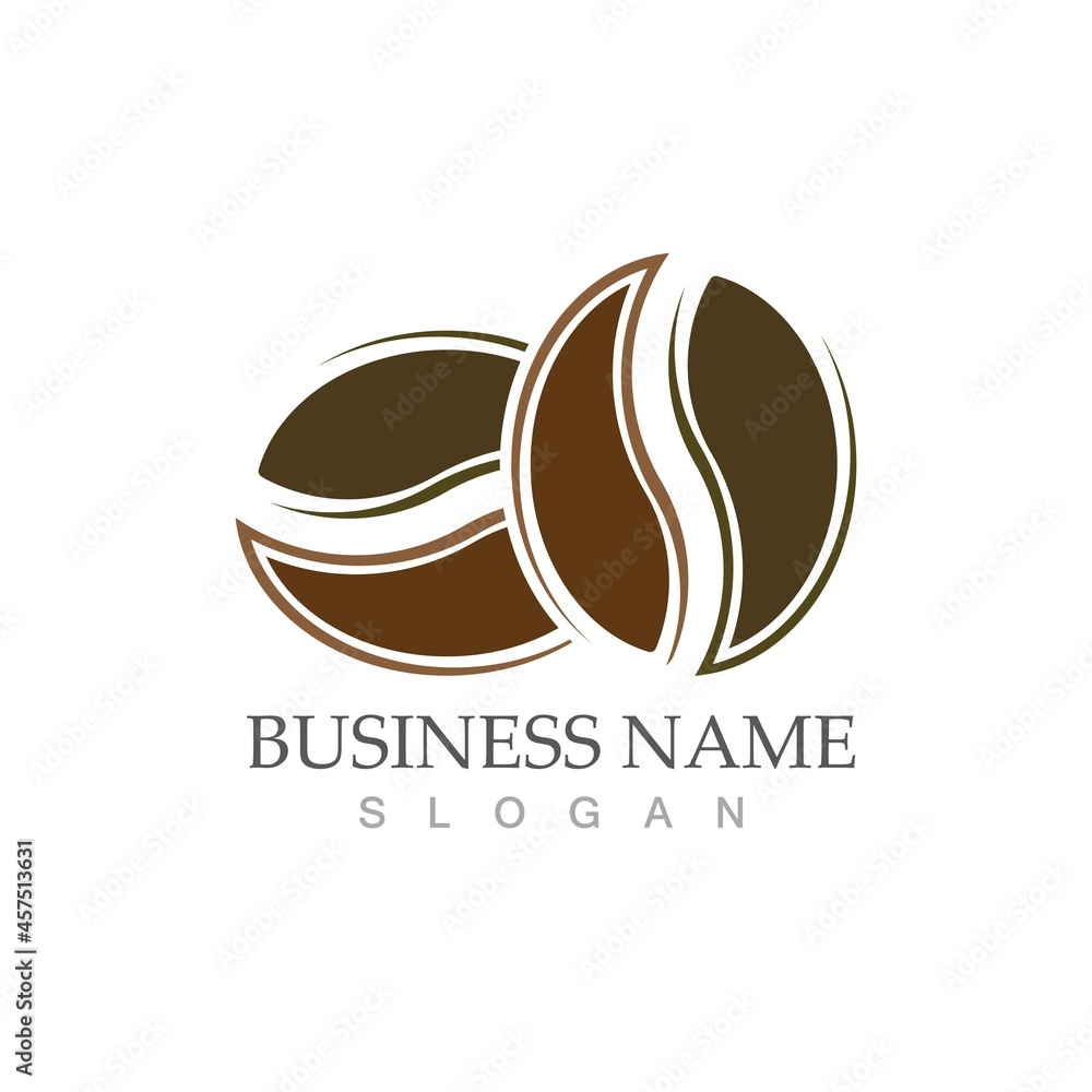 coffee bean icon vector illustration coffee bean icon vector illustration