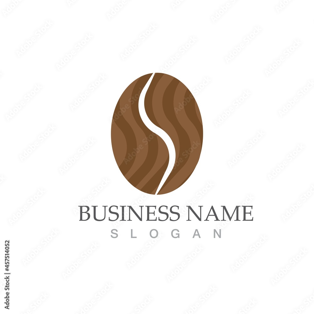 coffee bean icon vector illustration coffee bean icon vector illustration