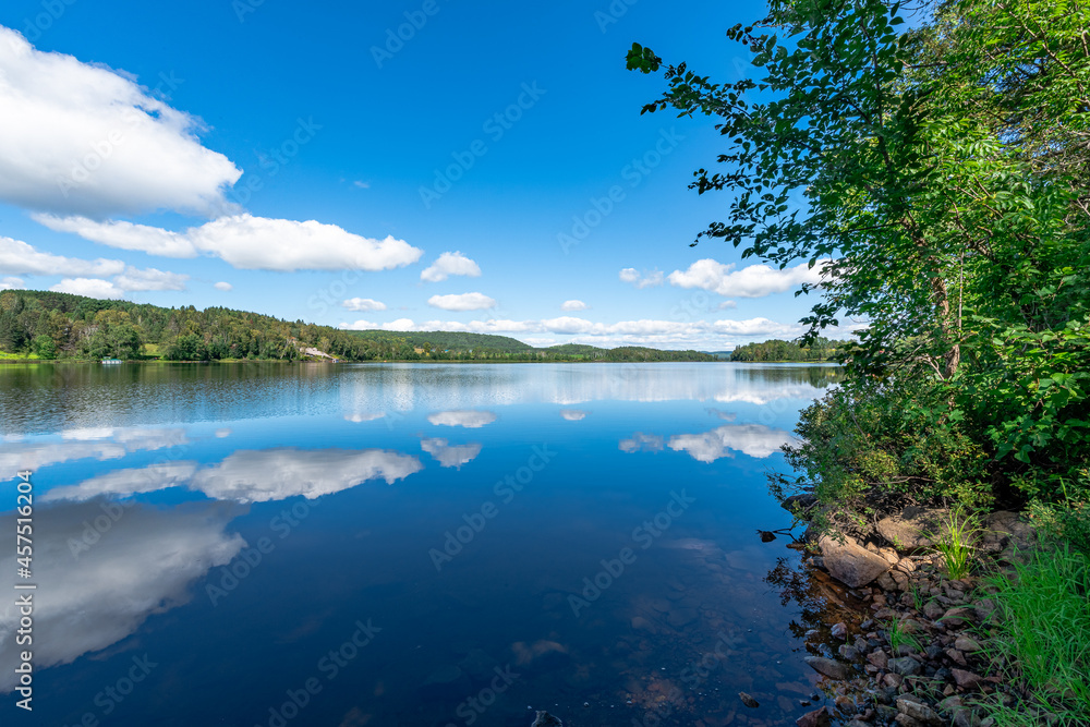 lake view in ste anne-du-lac-