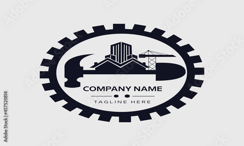 Modern Constraction Logo desgin vector