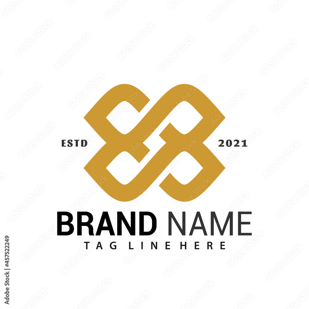 Obraz premium Letter X Infinity Leaf Logo Vector Design, Creative Logos Designs Concept for Template