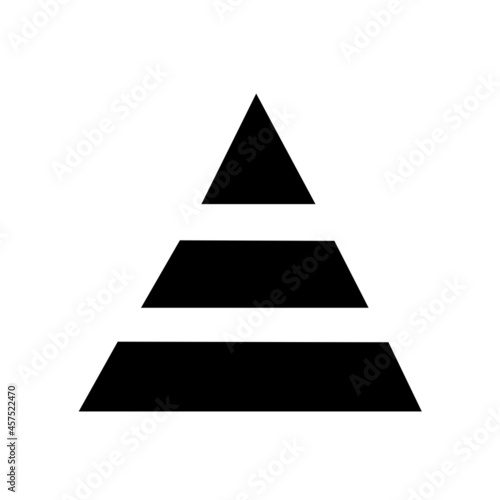  Pyramid Vector Glyph Icon Design