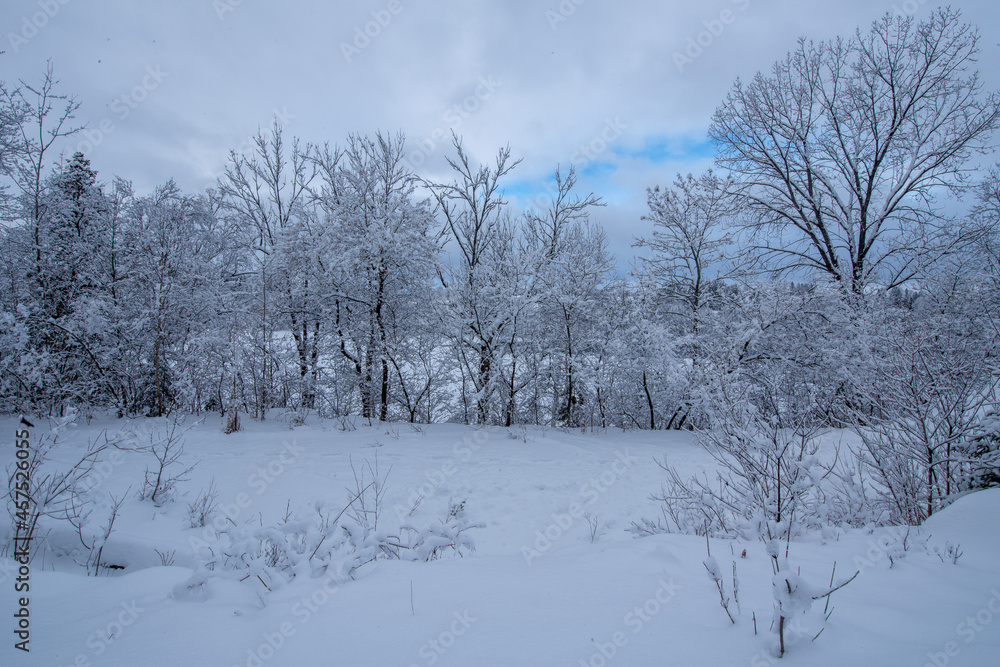 superb winter landscapes in Val-David -3 superb winter landscapes in Val-David -3