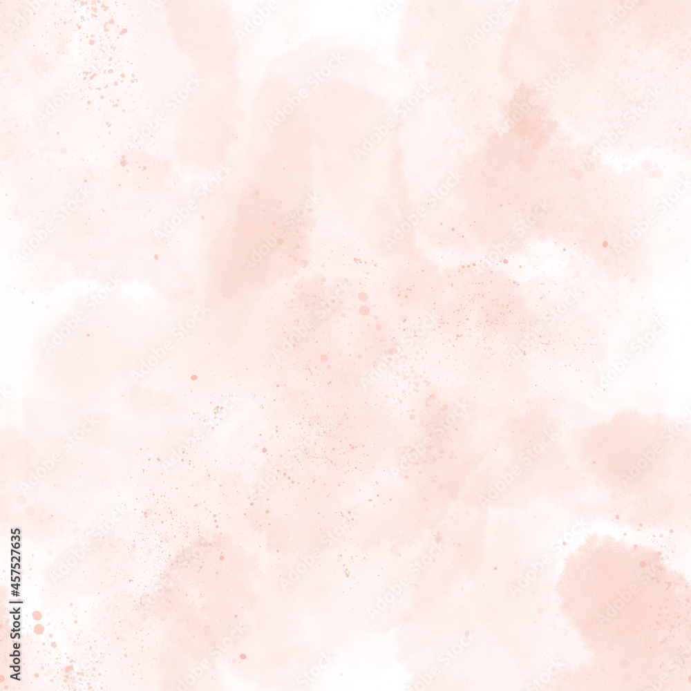 Abstract seamless pattern watercolor pink background, wallpaper