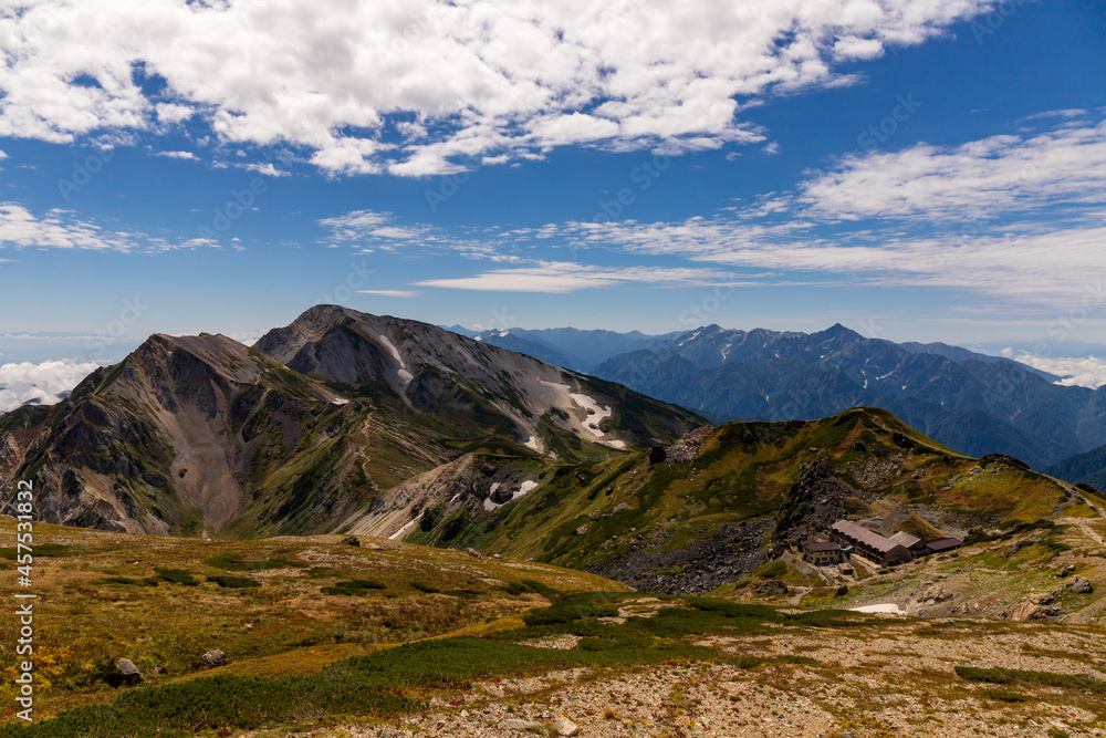 初秋の白馬岳登山 初秋の白馬岳登山