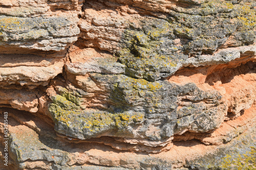 Close Up of Great Rock at Cape Kaliakra Bulgaria