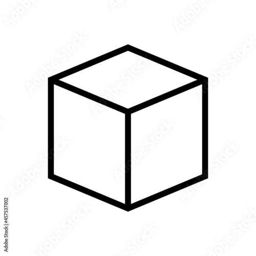 isometric cube icon
