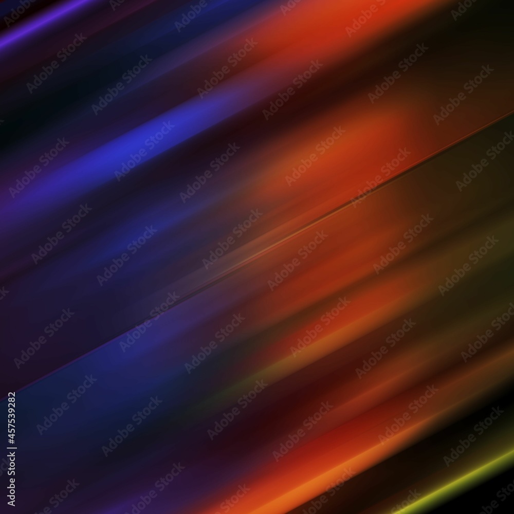 Orange blue shades, galaxy, abstract colorful background